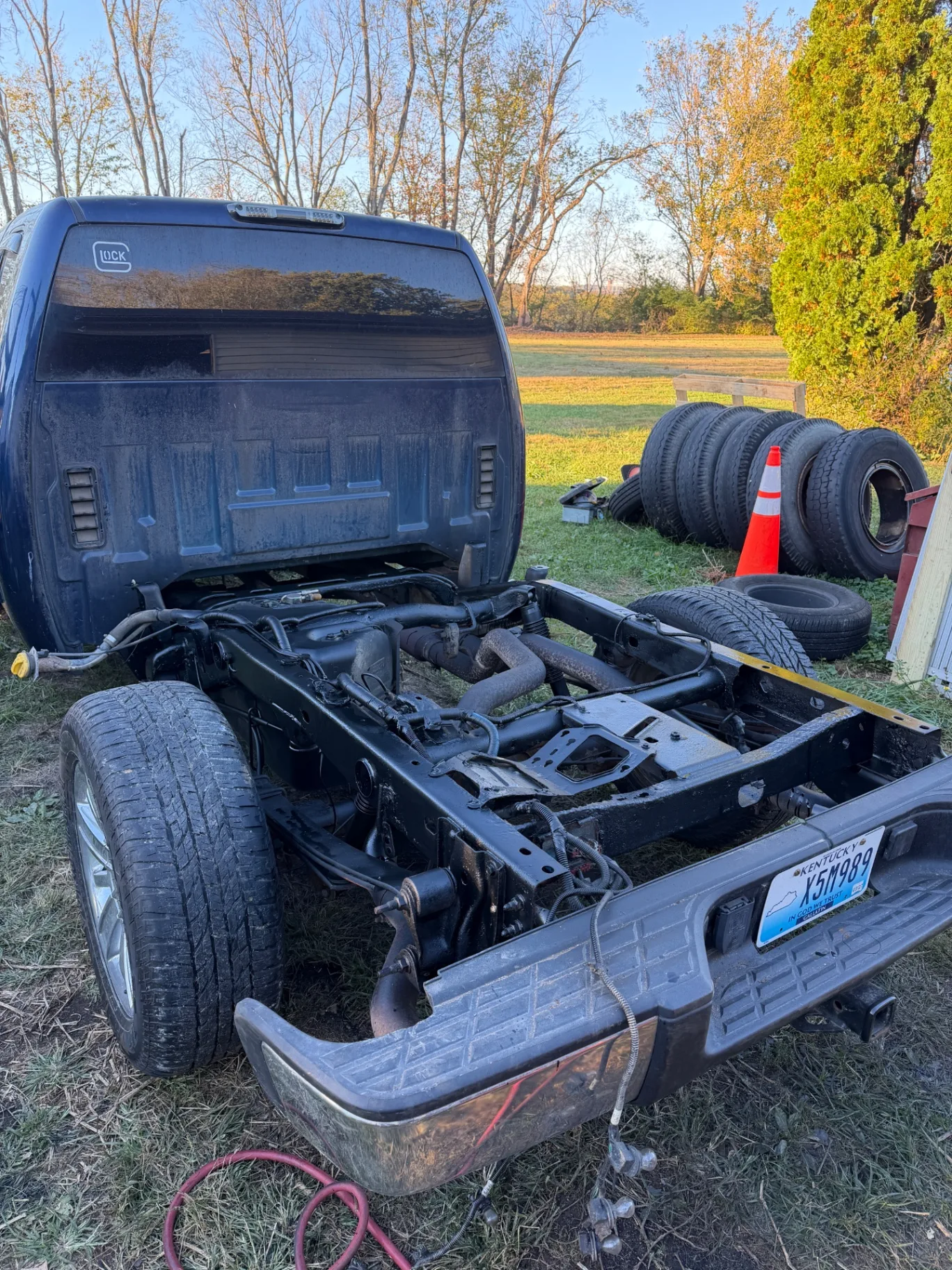 Rear half descaled and coated in RP-342 Black, CinStar in Petersburg, Kentucky